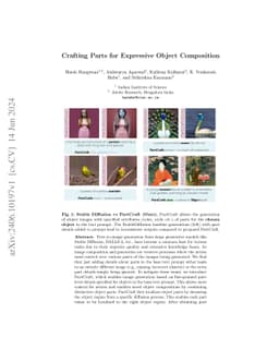 Crafting Parts for Expressive Object Composition