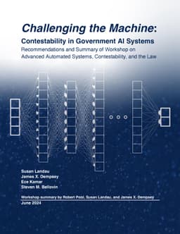 Challenging the Machine: Contestability in Government AI Systems