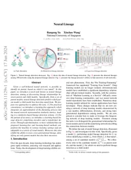 Neural Lineage