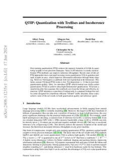 QTIP: Quantization with Trellises and Incoherence Processing