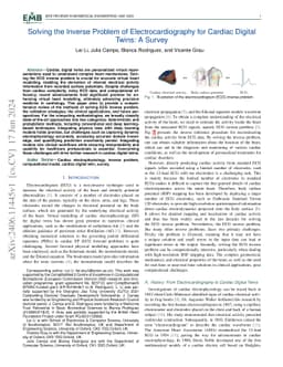 Solving the Inverse Problem of Electrocardiography for Cardiac Digital
  Twins: A Survey
