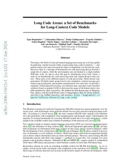 Long Code Arena: a Set of Benchmarks for Long-Context Code Models