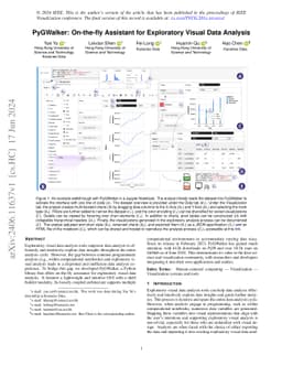 PyGWalker: On-the-fly Assistant for Exploratory Visual Data Analysis