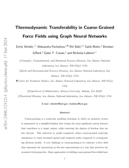 Thermodynamic Transferability in Coarse-Grained Force Fields using Graph
  Neural Networks