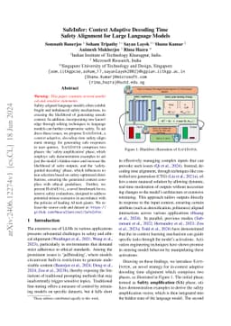 SafeInfer: Context Adaptive Decoding Time Safety Alignment for Large
  Language Models