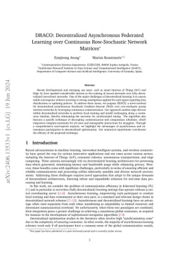 DRACO: Decentralized Asynchronous Federated Learning over Row-Stochastic Wireless Networks