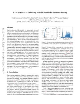 CascadeServe: Unlocking Model Cascades for Inference Serving