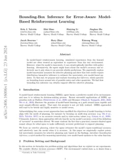 Bounding-Box Inference for Error-Aware Model-Based Reinforcement
  Learning