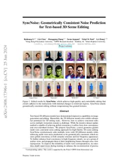 SyncNoise: Geometrically Consistent Noise Prediction for Text-based 3D
  Scene Editing