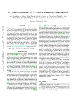 E2 TTS: Embarrassingly Easy Fully Non-Autoregressive Zero-Shot TTS