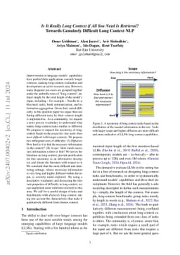 Is It Really Long Context if All You Need Is Retrieval? Towards
  Genuinely Difficult Long Context NLP