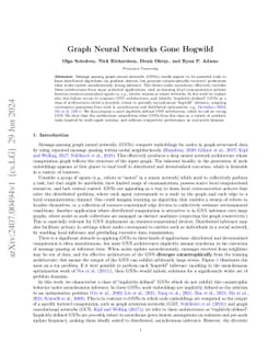 Graph Neural Networks Gone Hogwild