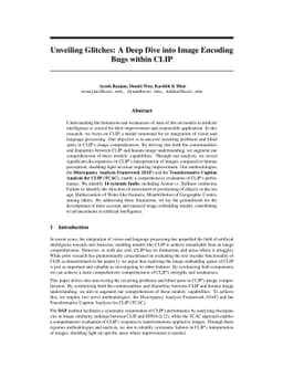 Unveiling Glitches: A Deep Dive into Image Encoding Bugs within CLIP