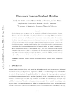 Clusterpath Gaussian Graphical Modeling