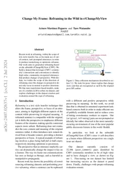 Change My Frame: Reframing in the Wild in r/ChangeMyView