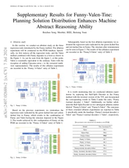 Funny-Valen-Tine: Planning Solution Distribution Enhances Machine
  Abstract Reasoning Ability