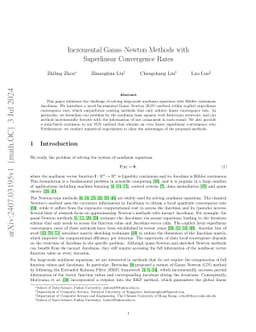 Incremental Gauss--Newton Methods with Superlinear Convergence Rates