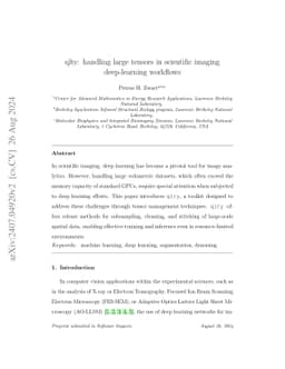 qlty: handling large tensors in scientific imaging
