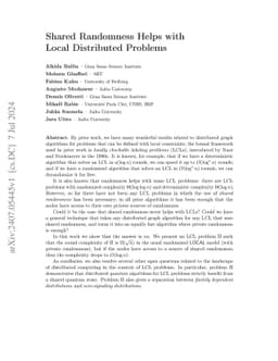 Shared Randomness Helps with Local Distributed Problems