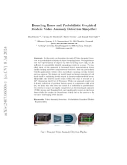 Bounding Boxes and Probabilistic Graphical Models: Video Anomaly
  Detection Simplified