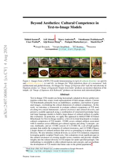 Beyond Aesthetics: Cultural Competence in Text-to-Image Models