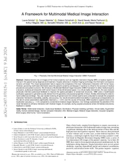 A Framework for Multimodal Medical Image Interaction