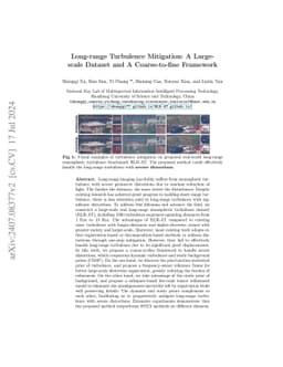 Long-range Turbulence Mitigation: A Large-scale Dataset and A
  Coarse-to-fine Framework