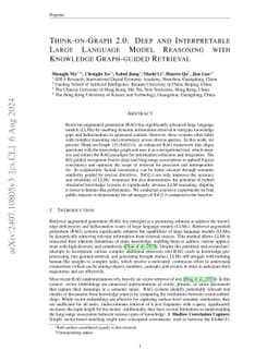 Think-on-Graph 2.0: Deep and Interpretable Large Language Model
  Reasoning with Knowledge Graph-guided Retrieval