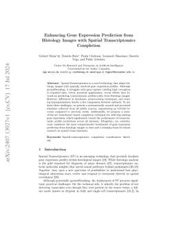 Enhancing Gene Expression Prediction from Histology Images with Spatial
  Transcriptomics Completion