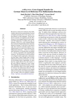 ANHALTEN: Cross-Lingual Transfer for German Token-Level Reference-Free
  Hallucination Detection