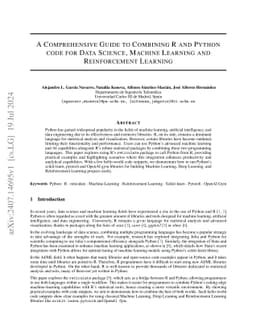 A Comprehensive Guide to Combining R and Python code for Data Science,
  Machine Learning and Reinforcement Learning