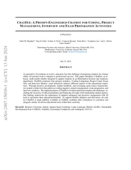 ChatISA: A Prompt-Engineered, In-House Multi-Modal Generative AI Chatbot for Information Systems Education