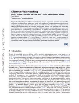 Discrete Flow Matching