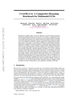 MLLM-CompBench: A Comparative Reasoning Benchmark for Multimodal LLMs