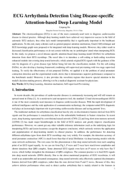 ECG Arrhythmia Detection Using Disease-specific Attention-based Deep
  Learning Model