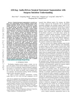 ASI-Seg: Audio-Driven Surgical Instrument Segmentation with Surgeon
  Intention Understanding
