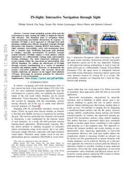 IN-Sight: Interactive Navigation through Sight