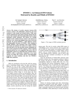 DNSSEC+: An Enhanced DNS Scheme Motivated by Benefits and Pitfalls of DNSSEC