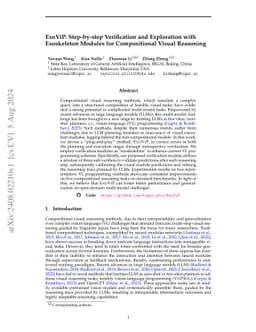 ExoViP: Step-by-step Verification and Exploration with Exoskeleton
  Modules for Compositional Visual Reasoning