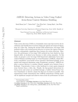 JARViS: Detecting Actions in Video Using Unified Actor-Scene Context
  Relation Modeling