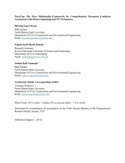 PaveCap: The First Multimodal Framework for Comprehensive Pavement
  Condition Assessment with Dense Captioning and PCI Estimation