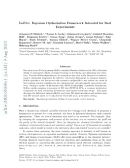 BoFire: Bayesian Optimization Framework Intended for Real Experiments