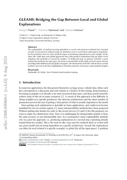GLEAMS: Bridging the Gap Between Local and Global Explanations