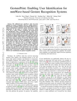 GesturePrint: Enabling User Identification for mmWave-based Gesture
  Recognition Systems