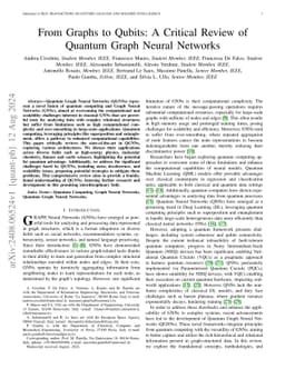 From Graphs to Qubits: A Critical Review of Quantum Graph Neural
  Networks
