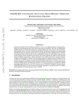 ASGM-KG: Unveiling Alluvial Gold Mining Through Knowledge Graphs