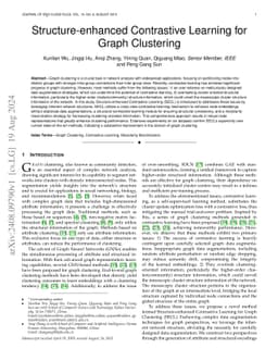 Structure-enhanced Contrastive Learning for Graph Clustering