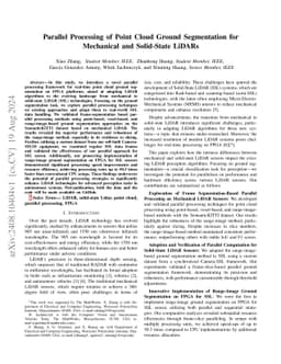 Accelerating Point Cloud Ground Segmentation: From Mechanical to
  Solid-State Lidars