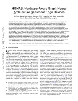 HGNAS: Hardware-Aware Graph Neural Architecture Search for Edge Devices