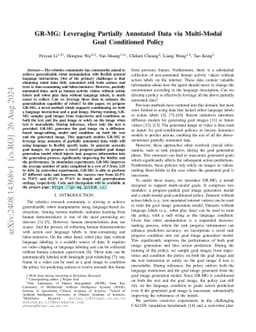 GR-MG: Leveraging Partially Annotated Data via Multi-Modal Goal
  Conditioned Policy